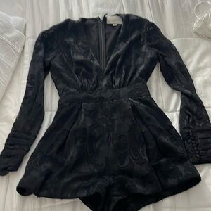 Alexis romper size 0 black